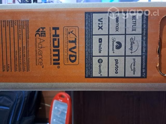 Smart tv AOC de 43"