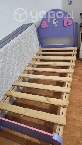Cama 1 plaza con colchon