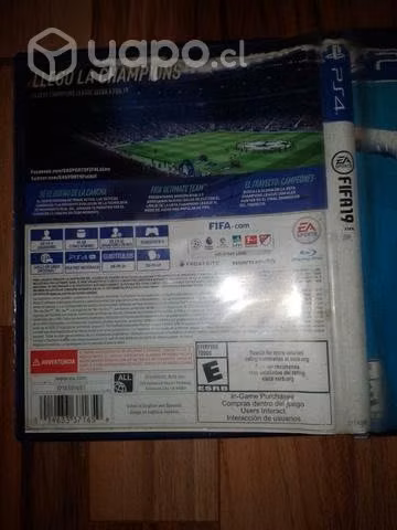 Fifa 19 de PS4 todo bueno