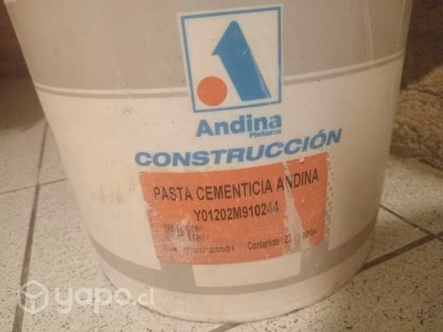 Pasta cementicia aislante