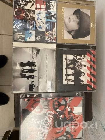 Pack cd y dvd U2