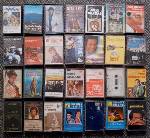 Cassettes varios intérpretes a 2000