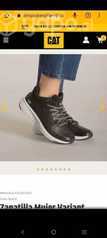 Zapatillas CAT mujer