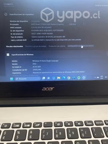 Notebook acer