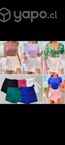 Hermosas falda short