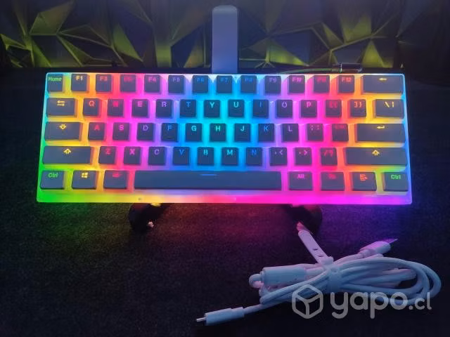 Teclado mecanico custom full rgb