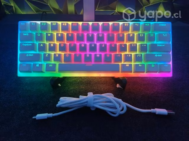 Teclado mecanico custom full rgb