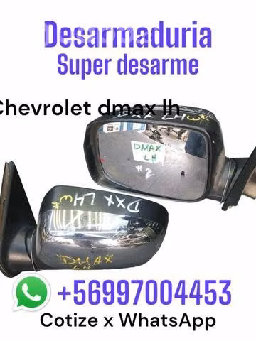 Par de espejos Chevrolet dimax