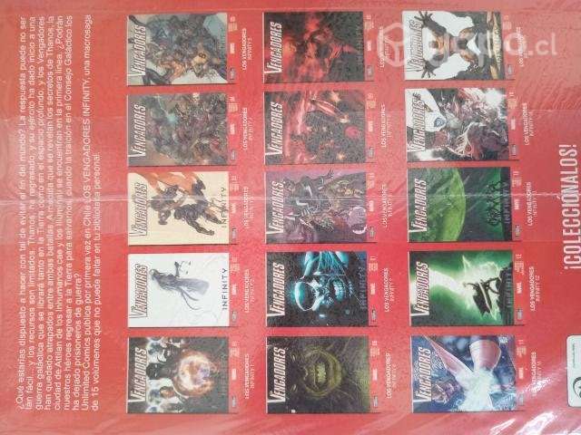 Los vengadores infinity completa 15