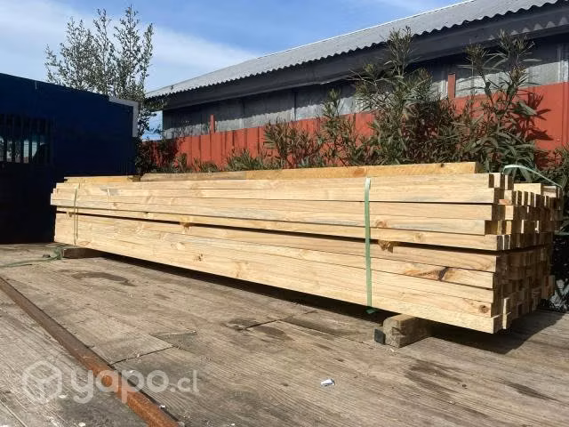 180 palos 2x2 madera cepillada
