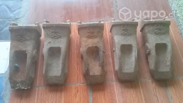 Puntas para valde excavadora