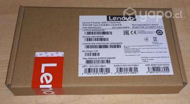 Docking Lenovo travel hub Usb tipo C - Imagen 2