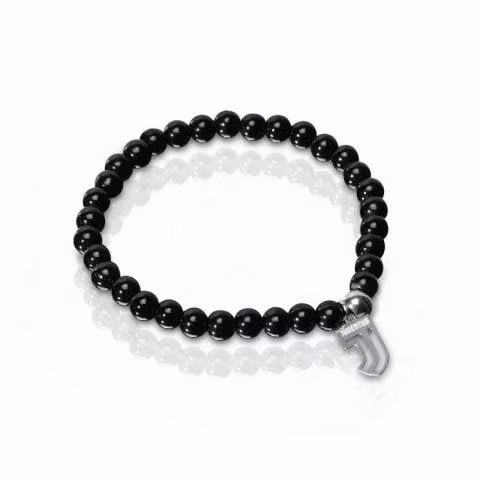 Juventus Hermosa Pulsera Brazalete de ONYX - Imagen 2