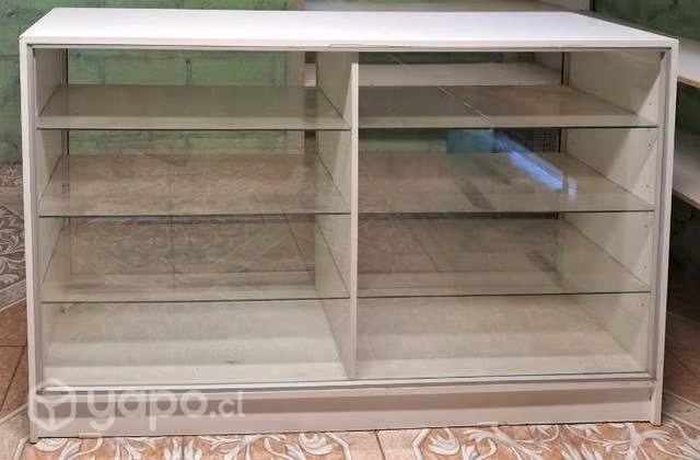 Vitrina de vidrio