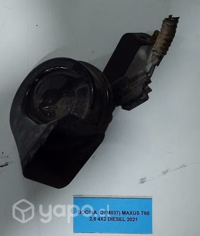 Bocina (DTM037) Maxus T60 2.8 4x2 Diesel 2021