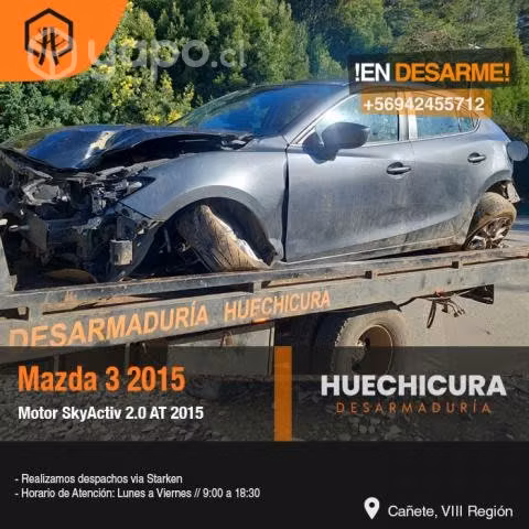 Inyector Mazda 3 2.0 AT 2015