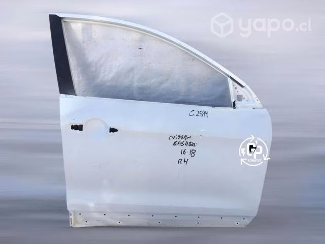 Puerta delantera rh nissan qashqai 2016-2018