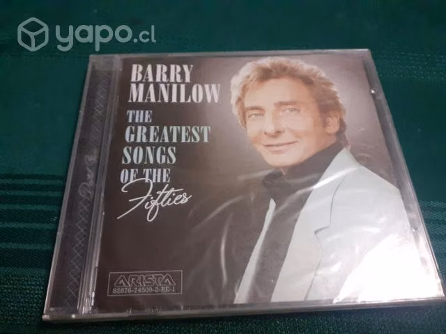 Cd barry manilow the greatest songs of the fifties