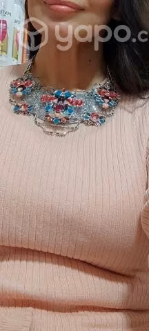 Hermoso elegante collar de colección original