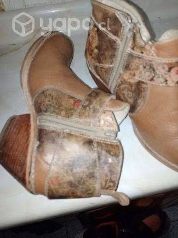 Botines de cuero talla 35 - Imagen 4