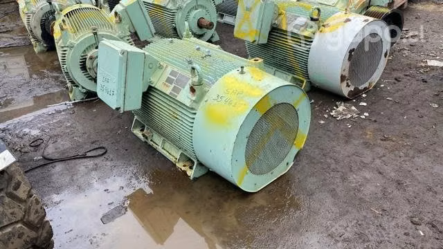Motor trifásico 160 kw 735 rpm