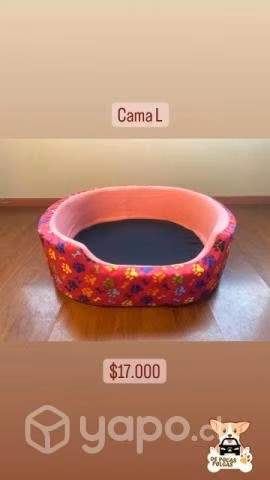 Cama Cuna L para perrito y perrita