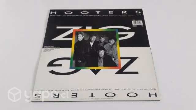 Vinilo The Hooters "Zig Zag". Original 1989 Holand
