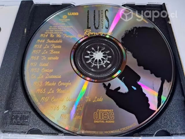 CD Luis Miguel - Romance (1991) Edición Mexicana