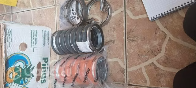 Juego mangueras y abrazaderas intercooler SCANIA