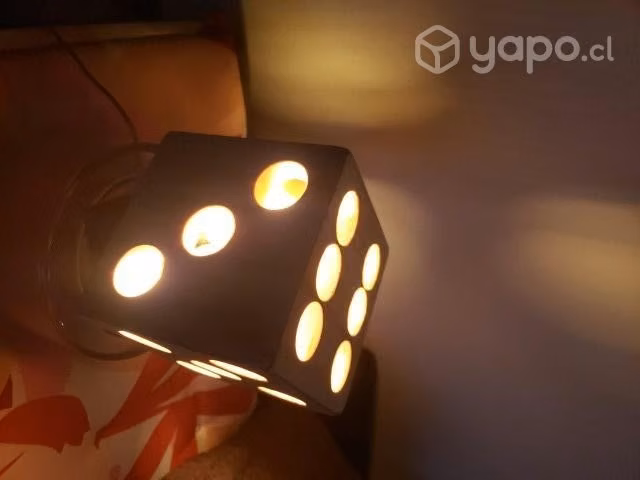 Lámpara/ Forma de Dado