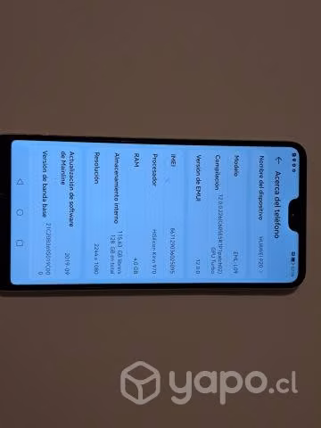 Huawei P20 usado - Imagen 2