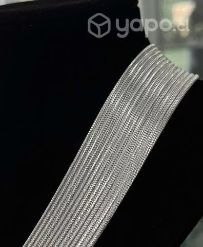 Cadena Cola de Topo Plata 925 y anillo Plata 950 - Imagen 2