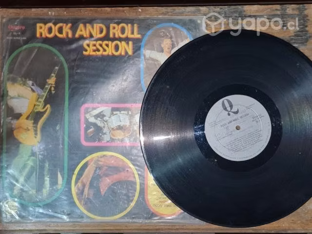 Vinilo rock and roll sesion