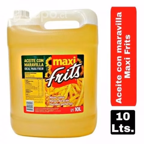 Aceite Para Freir Maxifrits Bidón 10lts