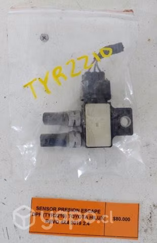 Sensor Presion Escape DPF (TYR2210) Toyota Hilux