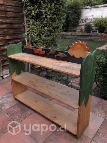 Repisa maciza de madera noble - Imagen 2