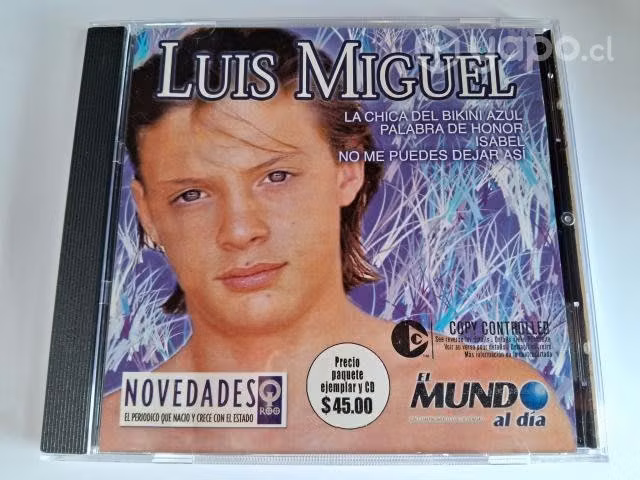 Cd Luis Miguel - Novedades (2003)
