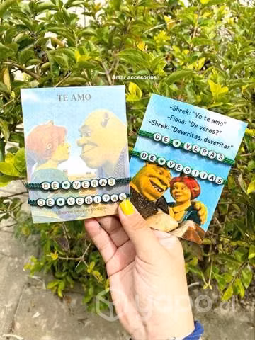 Pulseras para novios a pedido