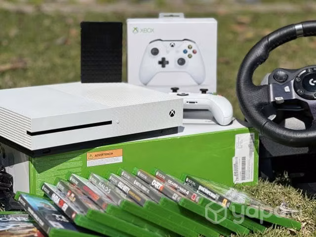 Excelente Xbox One S 500Gb+ Logitech G923 + Extras