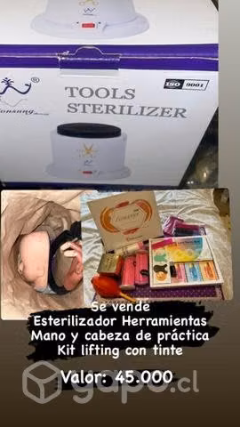 Kit lifting Pestañas + Esterilizador +otros - Imagen 1