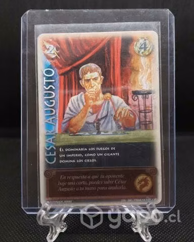 Carta Mitos y Leyendas César Augusto Imperio