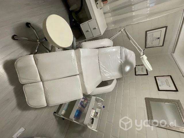 Sillon Hidraulico blanco - Imagen 3