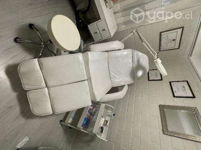 Sillon Hidraulico blanco - Imagen 4