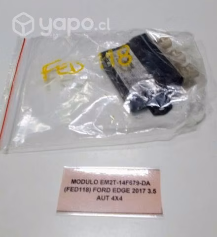 Modulo EM2T-14F679-DA (FED118) Ford Edge 2017 3.5