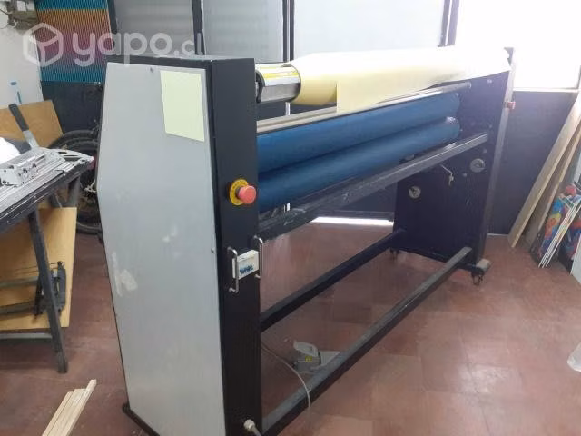Laminadora caliente para industria publicitaria