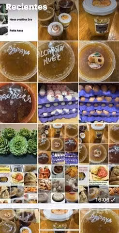 Vendó palta huevo mermelada y aceitunas