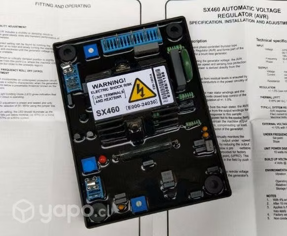Avr sx446 para generador