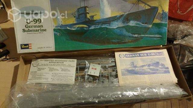 Kit modelo submarino alemán U-99 - Imagen 3