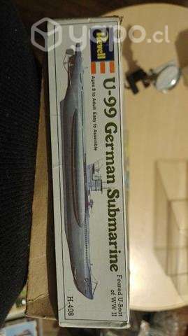 Kit modelo submarino alemán U-99 - Imagen 2