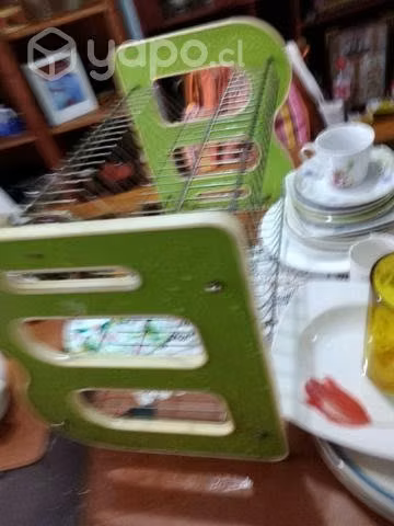 Loza platos servicio dispensador
